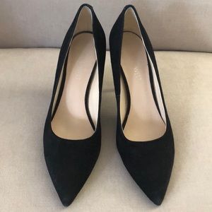Black Velvet Heels